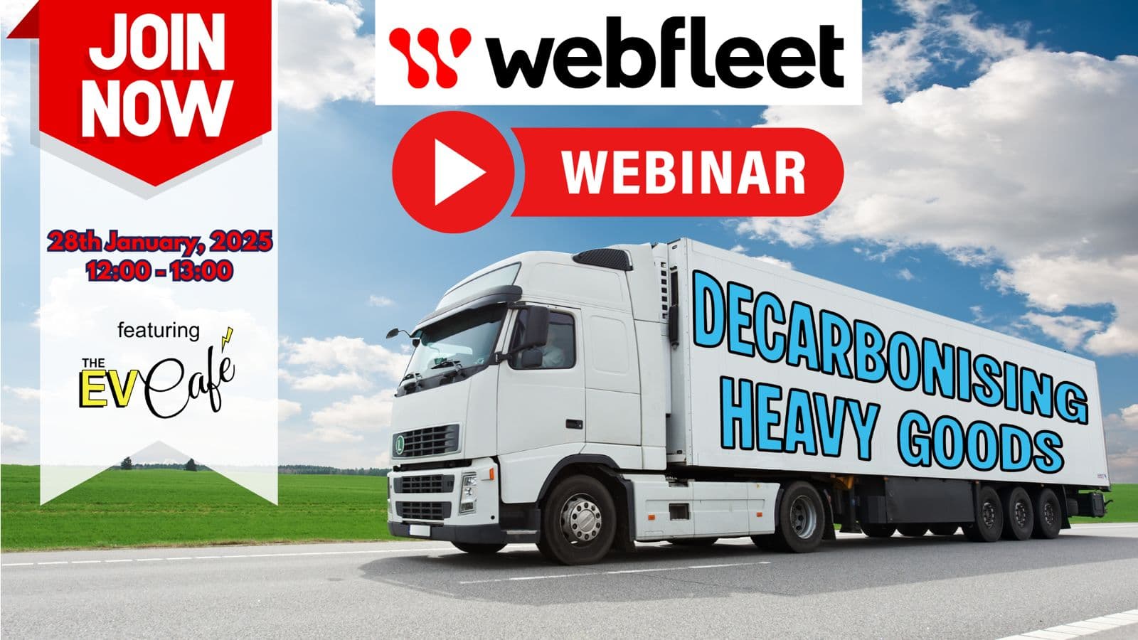Webfleet Webinar: Decarbonising Heavy Goods