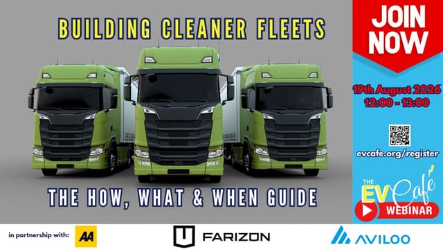The EV Café Webinar - 19 August 2026 - Building Cleaner Fleets