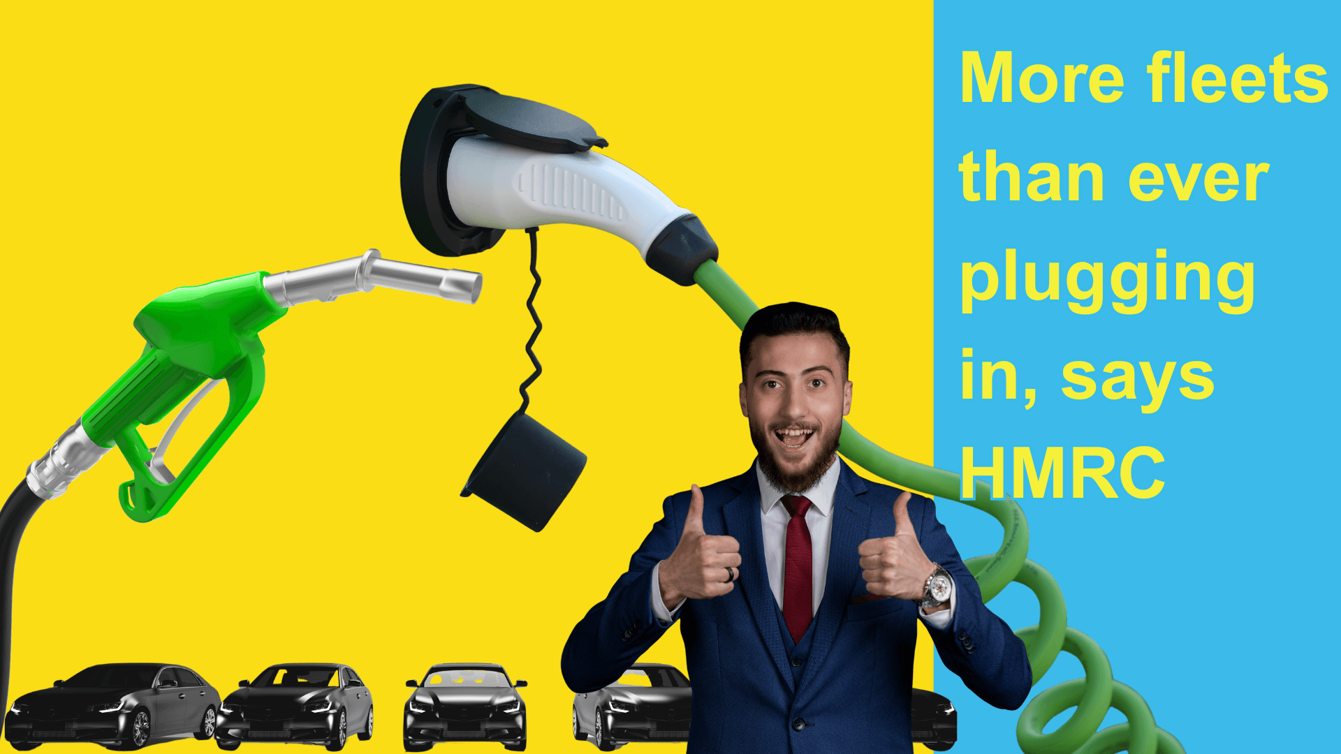 Half of all company cars fully electric, says HMRC